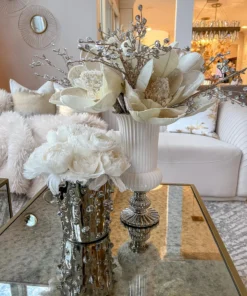 Inspire Me! Home Decor Studded Vase (2 Colors) Gold