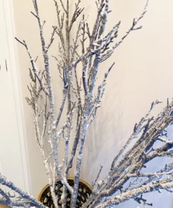 Inspire Me! Home Decor Snow Covered Branch