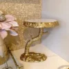 Inspire Me! Home Decor White Enameled Gold Tree Branch Cake Stand 2 Inspire Me! Home Decor White Enameled Gold Tree Branch Cake Stand
