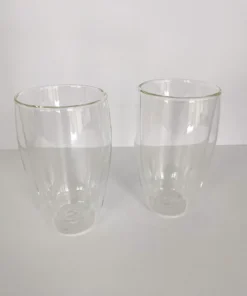 Inspire Me! Home Decor Set Of 2 Double Wall Mugs