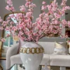 Inspire Me! Home Decor 36" Pink Cherry Blossom Spray Floral Stems