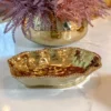Inspire Me! Home Decor Gold Wavy Beaded Serving Bowl 2 Inspire Me! Home Decor Gold Wavy Beaded Serving Bowl