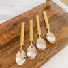 Inspire Me! Home Decor Gold Herringbone Tea Spoon