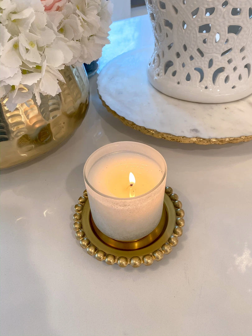 Inspire Me! Home Decor Beaded Round Decorative Plate (2 Colors) 7 Inspire Me! Home Decor Beaded Round Decorative Plate (2 Colors)