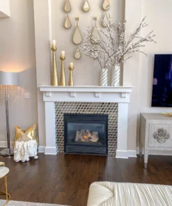 Inspire Me! Home Decor X-Tall Gold Textured Candle Holders (3 Sizes) 7 Inspire Me! Home Decor X-Tall Gold Textured Candle Holders (3 Sizes)