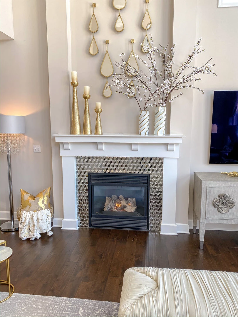 Inspire Me! Home Decor X-Tall Gold Textured Candle Holders (3 Sizes) 5 Inspire Me! Home Decor X-Tall Gold Textured Candle Holders (3 Sizes)