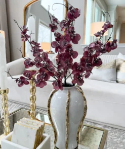 Inspire Me! Home Decor 26" Shimmer Mini Phalaenopsis Stem