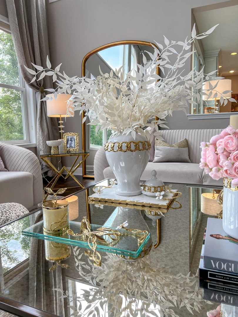 Inspire Me! Home Decor Gold Leaf Candle Bundle 12 Inspire Me! Home Decor Gold Leaf Candle Bundle