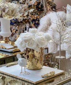 Inspire Me! Home Decor Faux Feathered Floral Stem 17 Inspire Me! Home Decor Faux Feathered Floral Stem