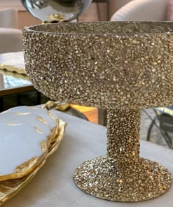Inspire Me! Home Decor Large Jeweled Glass Decorative Bowl 19 Inspire Me! Home Decor Large Jeweled Glass Decorative Bowl