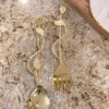 Inspire Me! Home Decor Gold Server Set