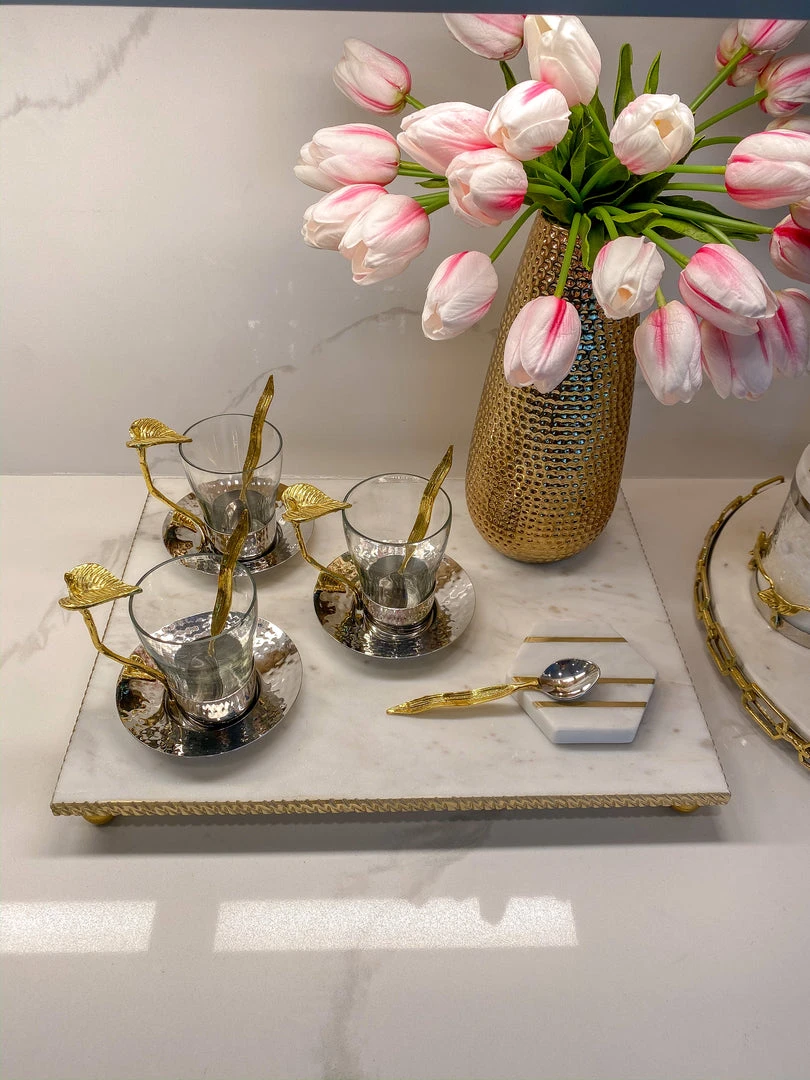 Inspire Me! Home Decor KITCHEN Willow Leaf Spoon Set Of 4 4 Inspire Me! Home Decor KITCHEN Willow Leaf Spoon Set Of 4