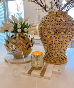 Inspire Me! Home Decor KITCHEN White Wash Mango Wood Paddle Board W/ Spreader (2 Shapes)