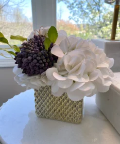 Inspire Me! Home Decor Purple Sedum Stem