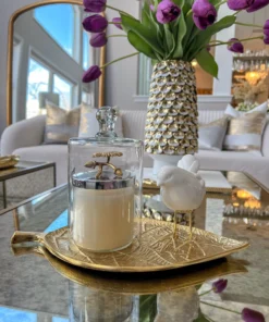 Inspire Me! Home Decor Metal Leaf Tray (2 Sizes) 13 Inspire Me! Home Decor Metal Leaf Tray (2 Sizes)