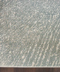 Nourison Elegance Area Rug - Grey/Blue/White (5 Sizes) PILLOWS, RUGS, & THROWS